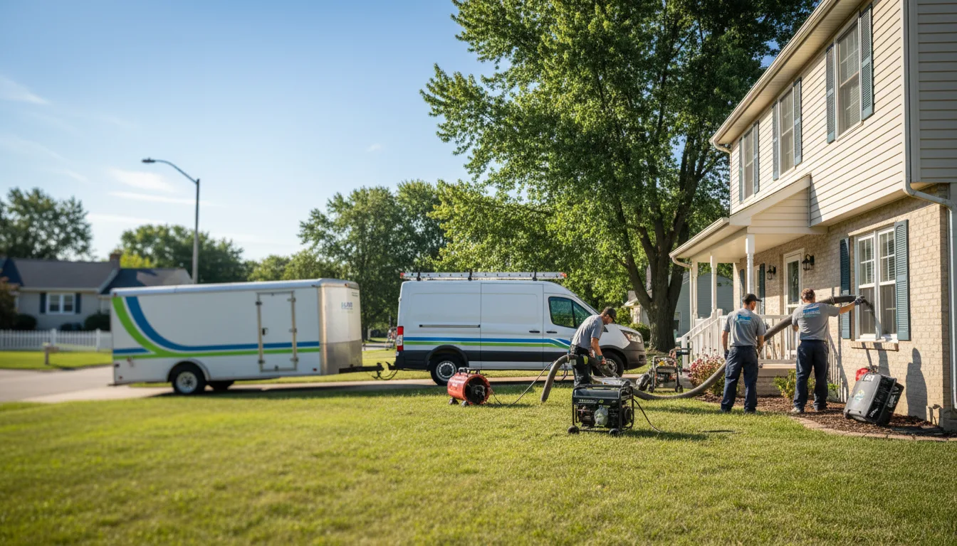 Flooded Basement Restoration And Cleanup With Repair in Brainard, NY near me